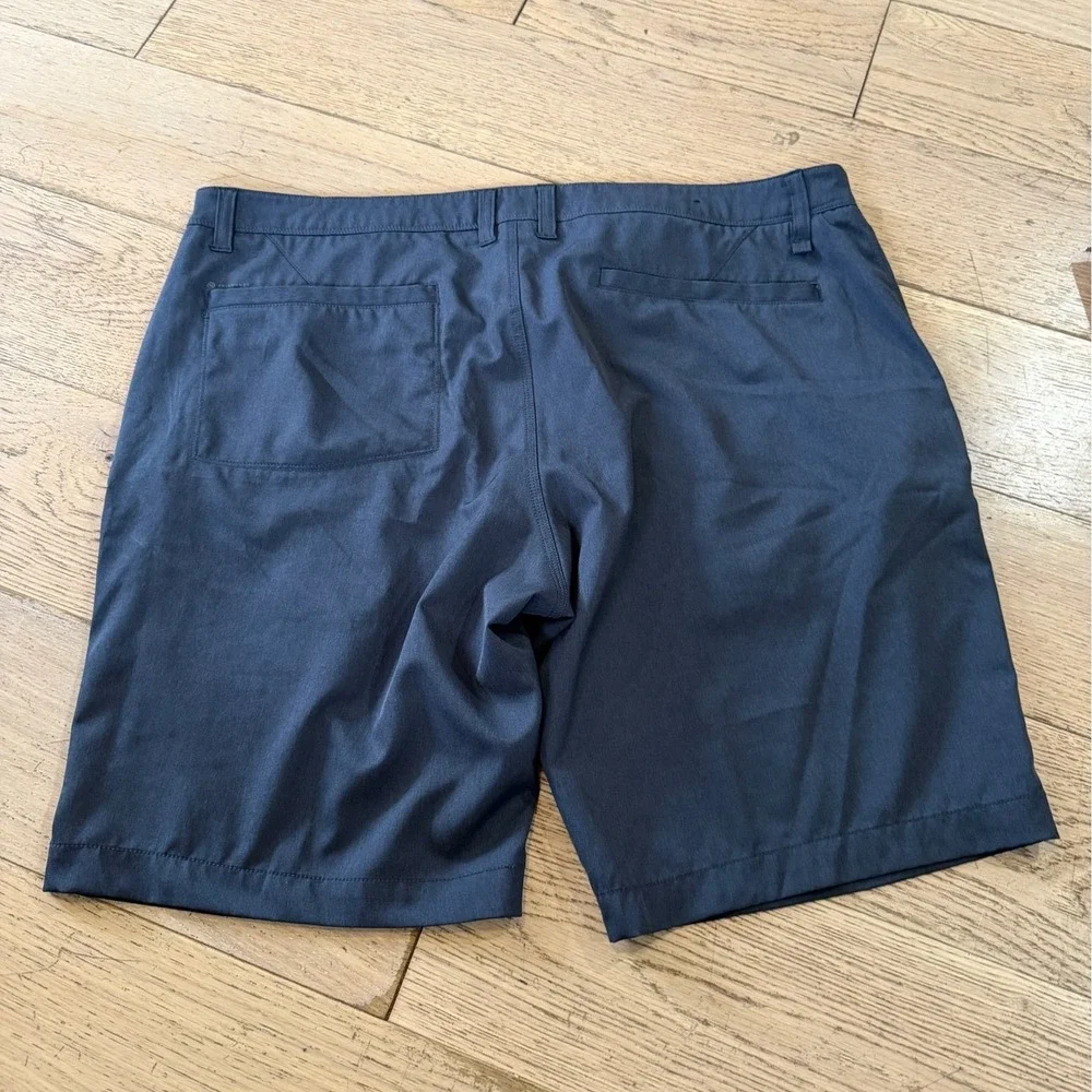 7 Diamonds ThenVenture Performance Shorts 40 Charcoal Gray Golf‎ Stretch (678)